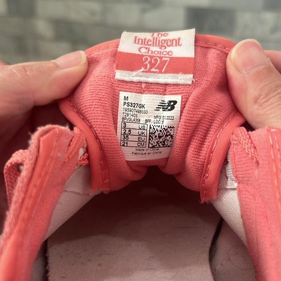 Kids new balance 327 sneakers - Picture 4 of 4